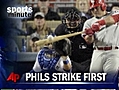 Sports Minute: Phillies Win NLCS Game One