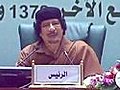 Noose Tightening on Gadhafi