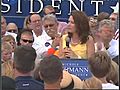 Michele Bachmann makes stop in Greenville,  S.C.