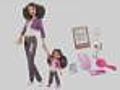 New,  Black Barbie Dolls Raise Eyebrows