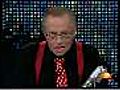 Larry King dice adiós a la televisión