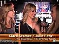 Julie Benz & Clare Kramer On Boxing