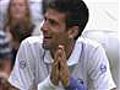 Djokovic wins on first match point