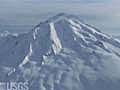 The Restive Redoubt Volcano in Alaska