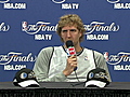 Finals Press Conference: Dirk Nowitzki