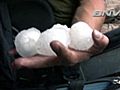 Massive Hail Pounds Texas