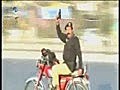 Pakistani Police Man Suspended For Showing Off His Motorcycle Gun Skills.