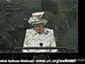 Queen’s speech at the U.N.