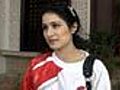 Chak De!  girl Sagarika on her Olympics torch run