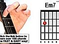 How to Play the Em7 Guitar Chord