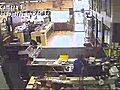 Surveillance video of a jewelry store robbery in Hollywood