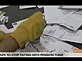 USPS Stops Pension Contribution