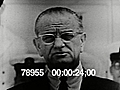 DEMOCRACY POSSIBLE IN VIETNAM,  SAYS LBJ - HD