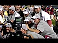 South Carolina celebrates CWS win over Florida