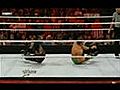 WWE : Monday night RAW : Mixed tag team : R-Truth & Eve Torres vs Ted Dibiase & Maryse (20/09/2010).