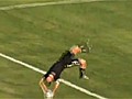 Front flip throw-in taker shows Rory Delap how it’s done