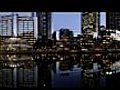 The Ultra Panorama of Yarra River Melbourne Australia