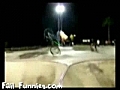 Huge BMX Backflip Faceplant Fail