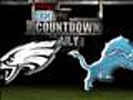NFL : Countdown Daily: PHI/DET
