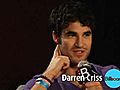 Darren Criss Live Q&A Part 1 - The Warblers,  Teenage Dream, watching yourself perform, the new guy on Glee, Born This Way, Summer Glee Tour, before Glee, school and career