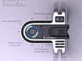 Il futuristico orologio USB Konect