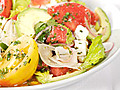 Heirloom Tomato and Watermelon Salad