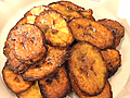 Plantain Chips (tostones) And A Spicy Aji Salsa