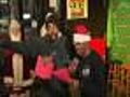Raw Video: Rasheed & Ray Sing 'Jingle Bells'