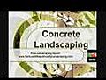 Ideas for Concrete Landscaping in San Luis Obispo