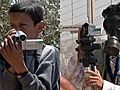 Palestinians Shoot Back with Video Cameras