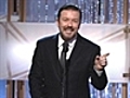 Gervais gets almost as good as he gives