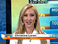 Clear Thursday Makes Way to Cloudy Friday - Christina Loren’s Forecast