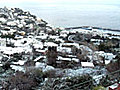 La neve arriva anche a Capri,  atmosfera natalizia sull’isola