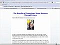 Why You Should Use Ezines To Promote Your Online Business