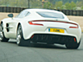 Aston One-77 hits Silverstone