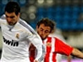 El Real Madrid vence en Almeria 1-2