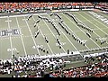 Marching Band Forms Moving Stickman