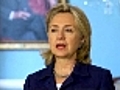 Clinton comments on BlackBerry issue