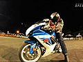 BIKES: Suzuki GSX-R Stunts