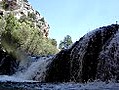 Actisub: buceo debajo de un cascada