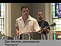 Caribbean jazz band at Musikfest workshop