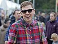 Professor Green does his thing at Glastonbury