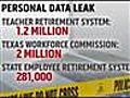 Major personal data leak in Texas