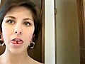 Girl Has Double Tongue