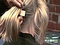 Diagonal Sectioning the Hair - Jessica Simpson