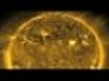 Montage Showing First Images from NASA’s New Solar Observatory