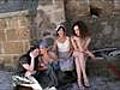 Stefania Visconti on the set 7