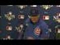 Piniella, Cubs Discuss Their Devastating Loss