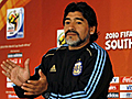 Maradona sfida il Messico