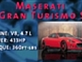 Video: Maserati GranTurismo S